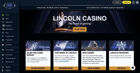 lincoln casino bonuses 400 match.